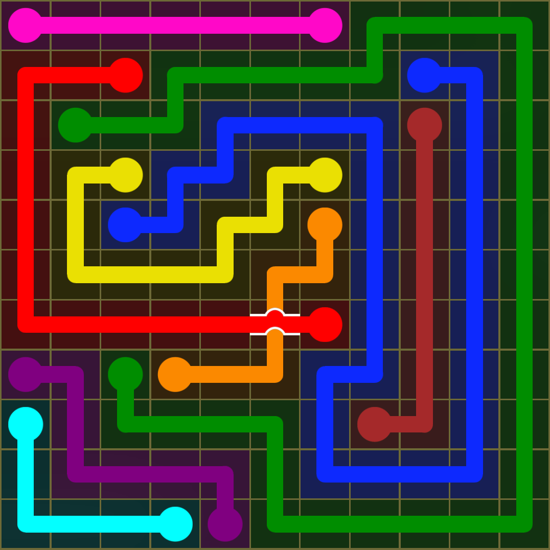 Flow Free 1397 Solution