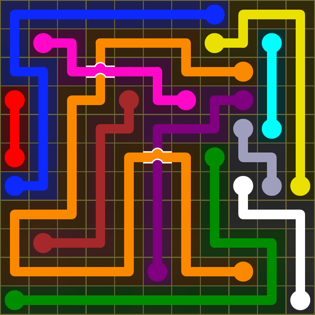 Flow Free 1407 Solution