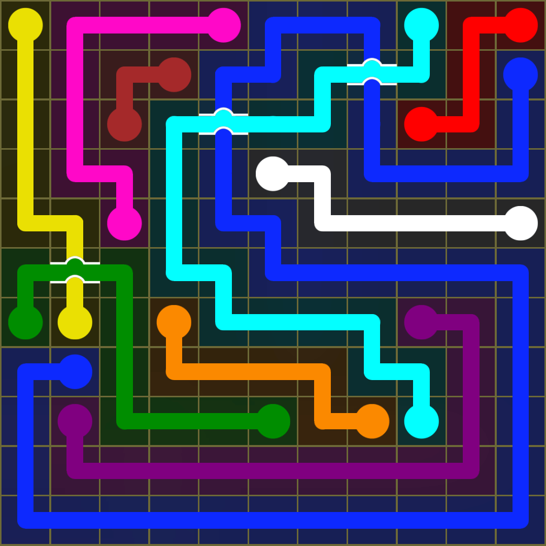 Flow Free 1411 Solution