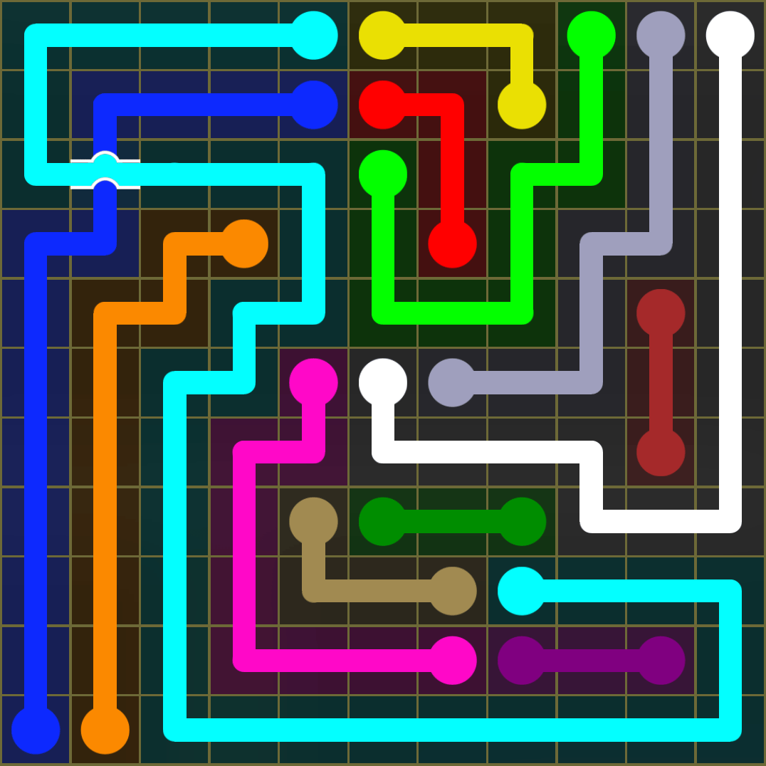 Flow Free 1412 Solution
