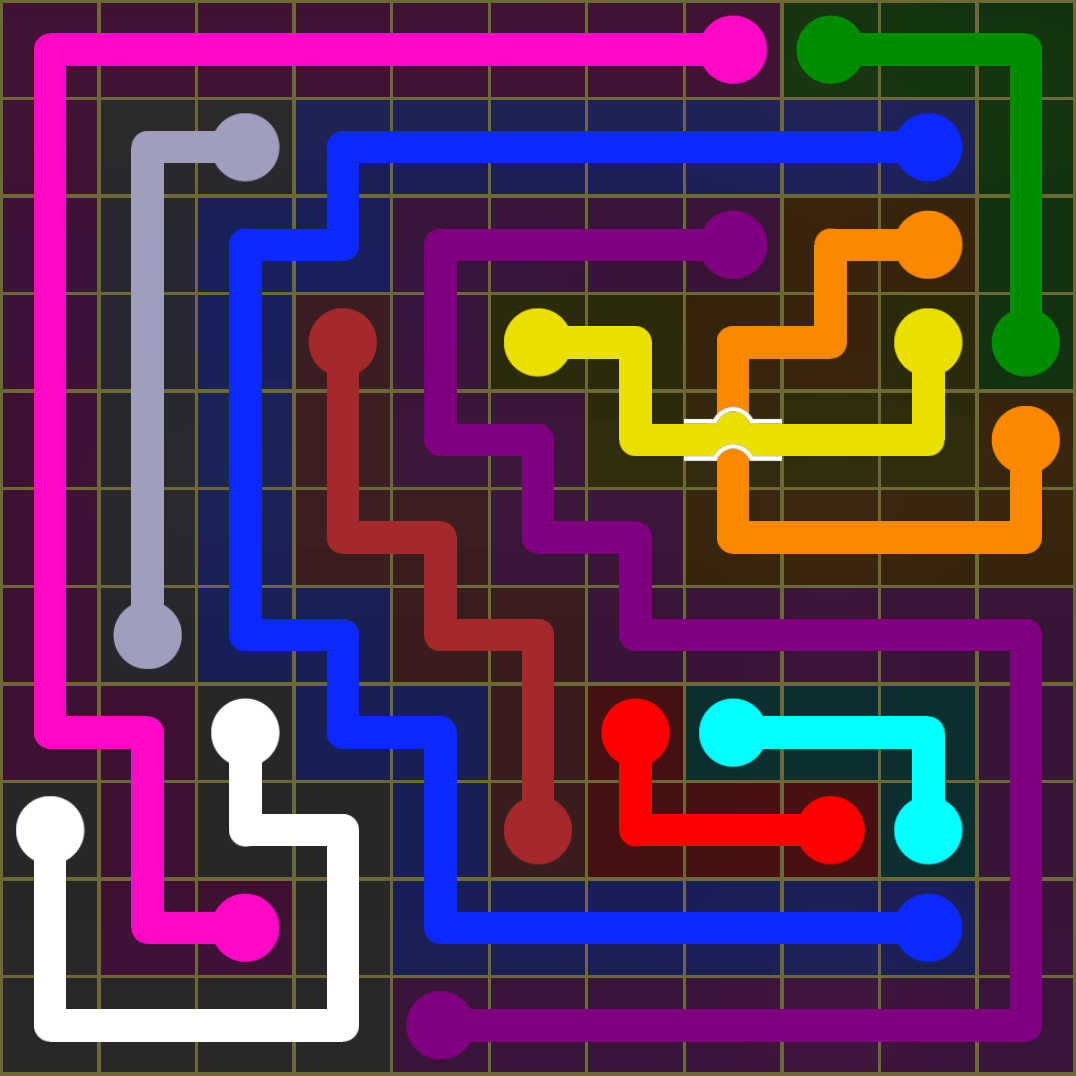 Flow Free 1414 Solution
