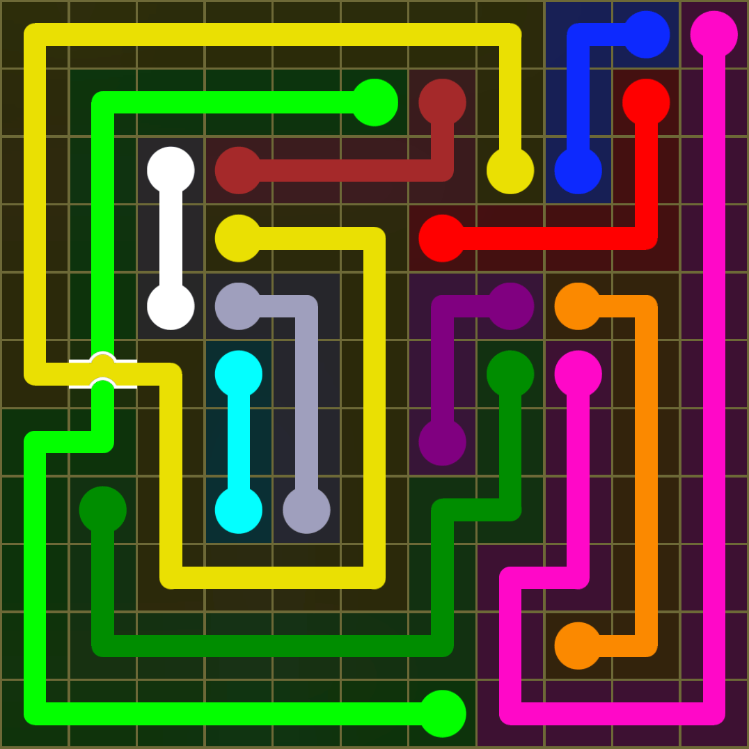 Flow Free 1416 Solution