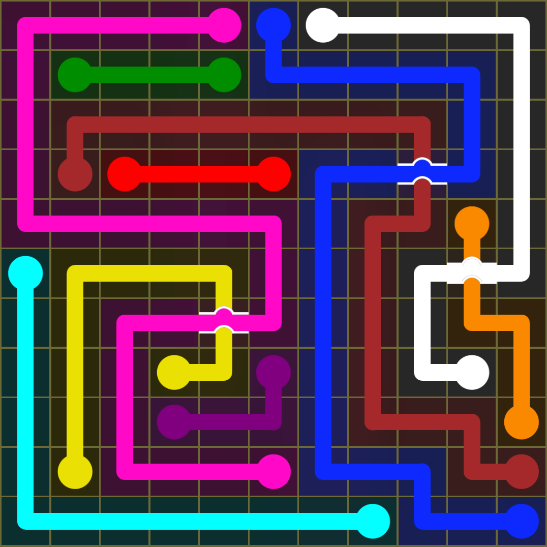 Flow Free 1424 Solution