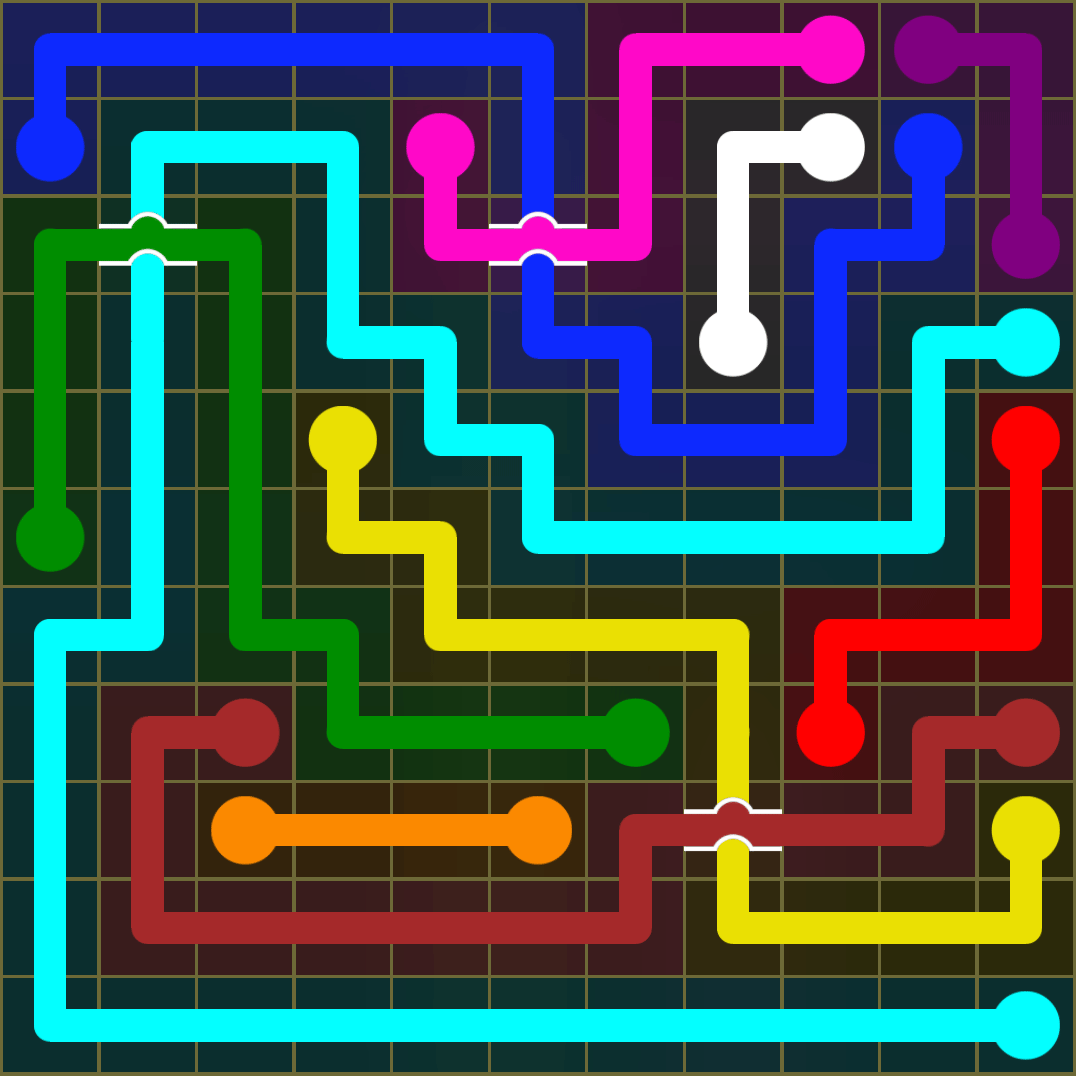 Flow Free 1427 Solution