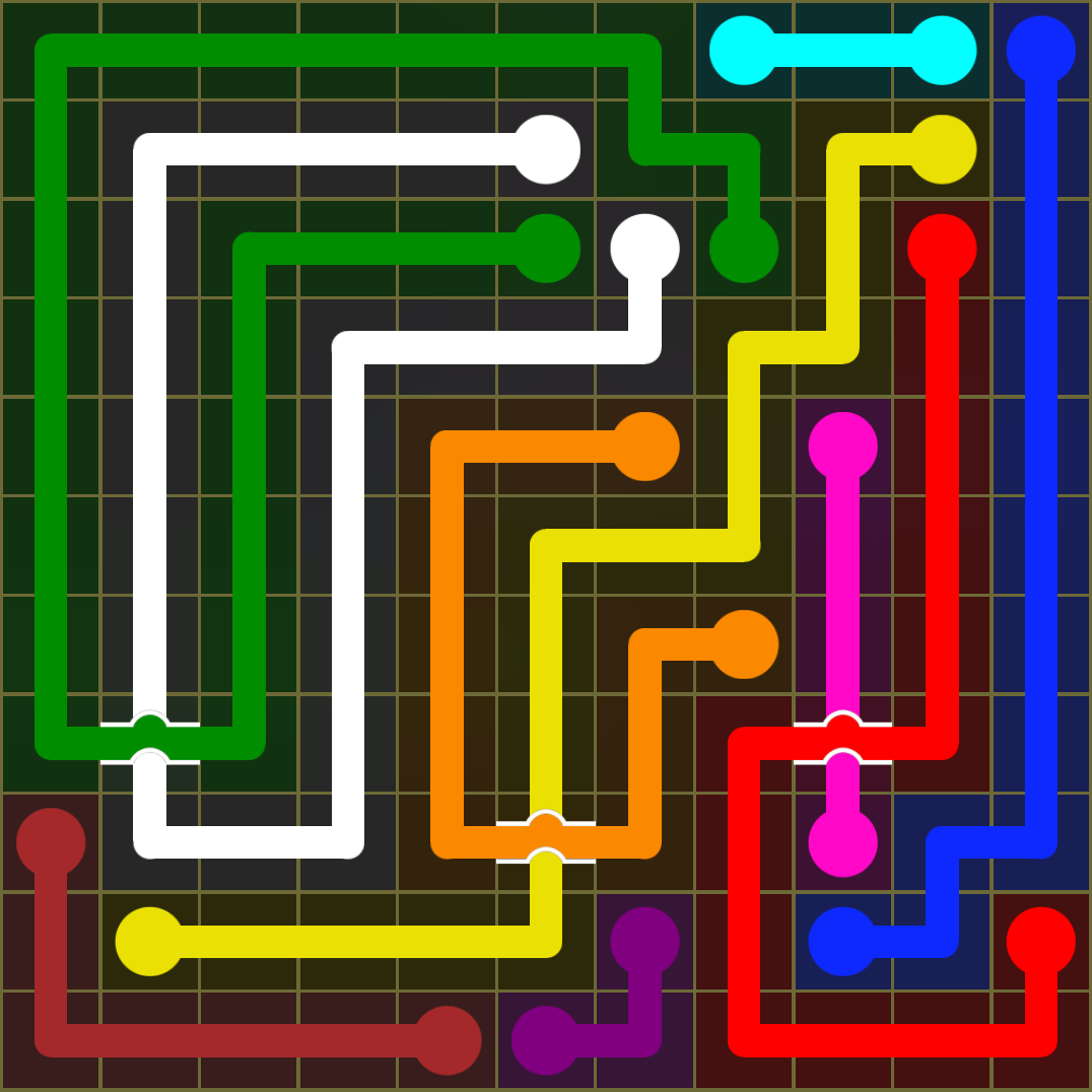 Flow Free 1432 Solution
