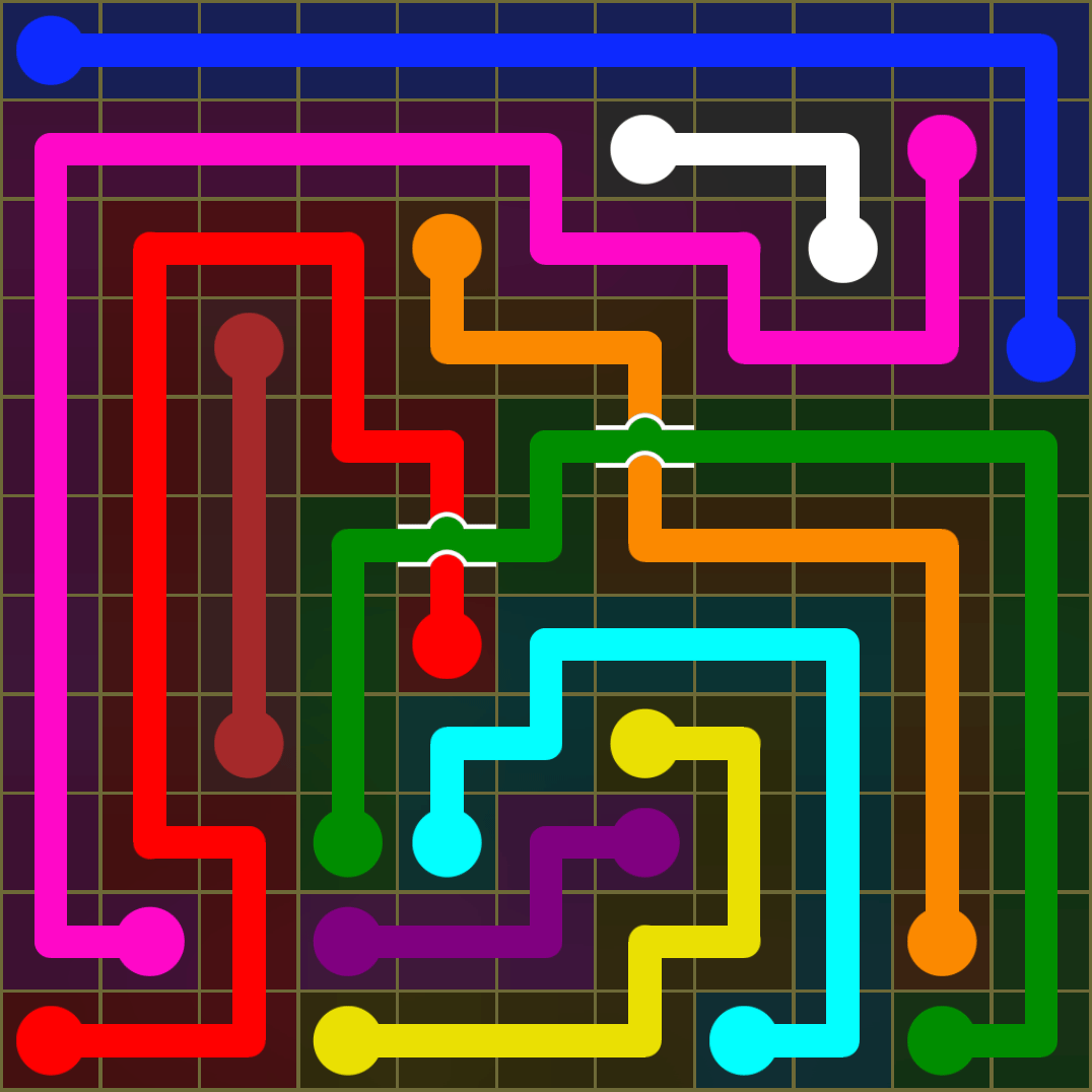Flow Free 1433 Solution