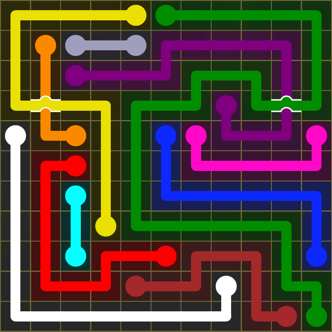 Flow Free 1435 Solution