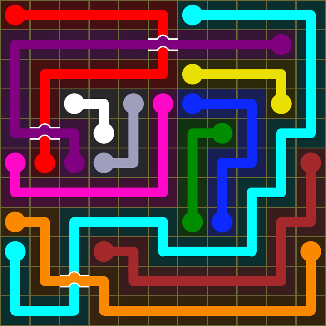 Flow Free 1436 Solution