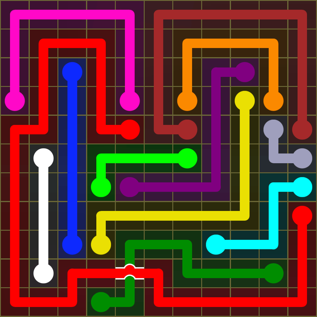 Flow Free 1439 Solution