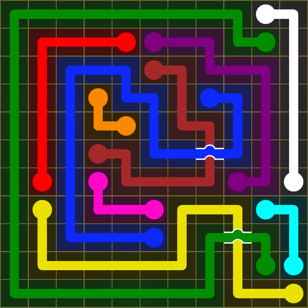 Flow Free 1441 Solution
