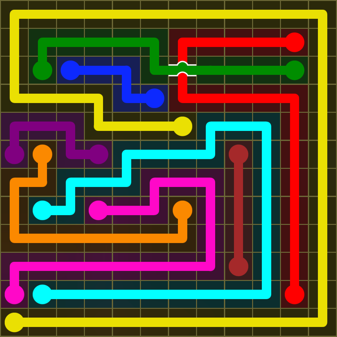Flow Free 1571 Solution