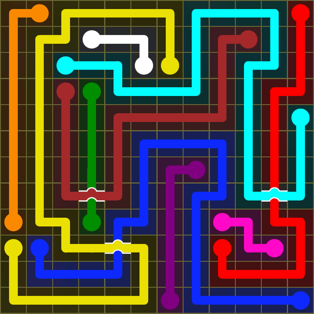 Flow Free 1576 Solution