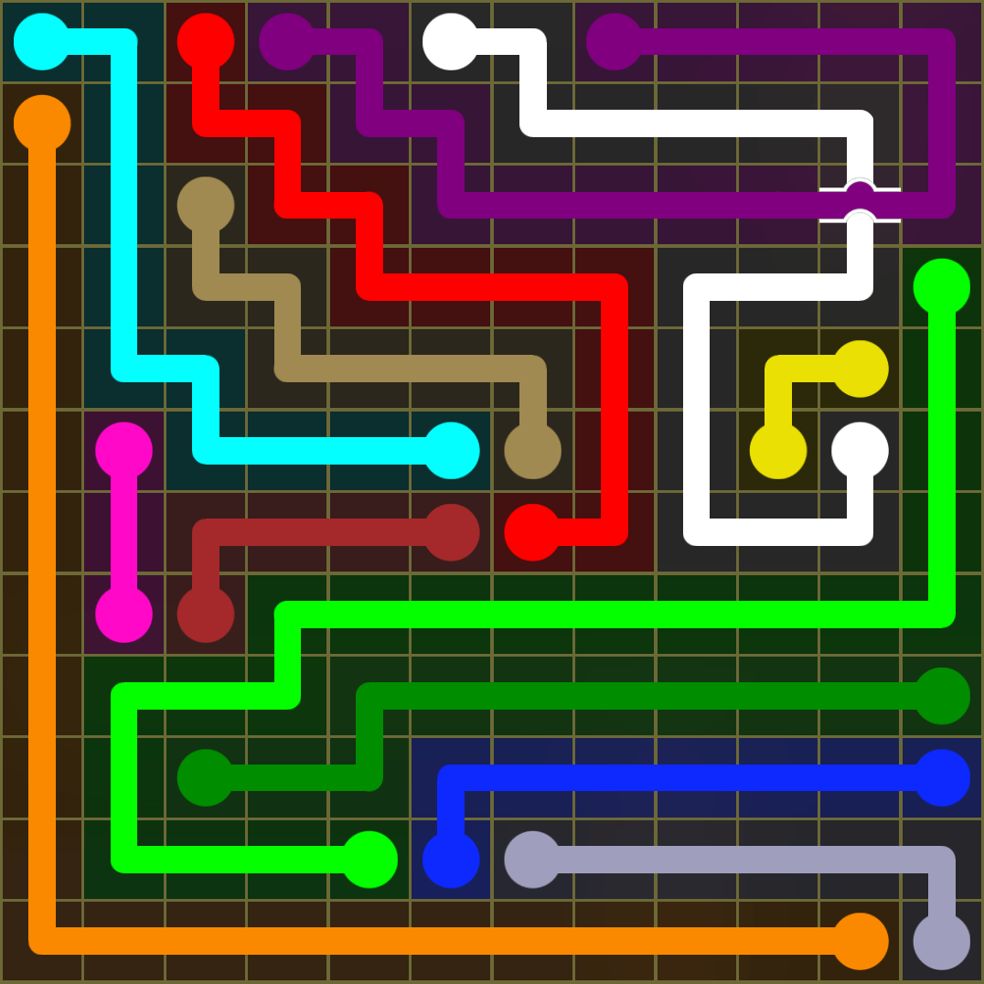 Flow Free 1577 Solution