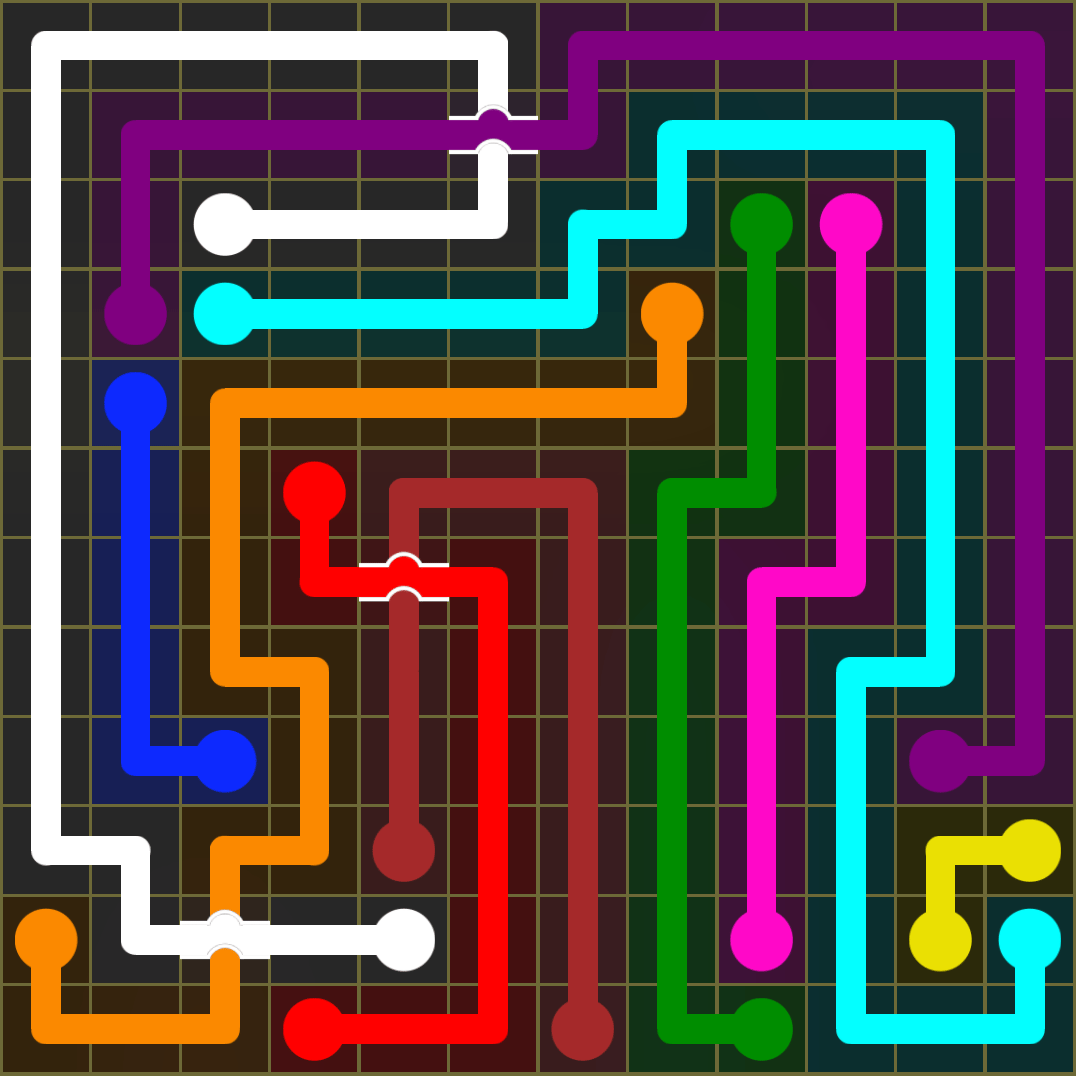 Flow Free 1579 Solution