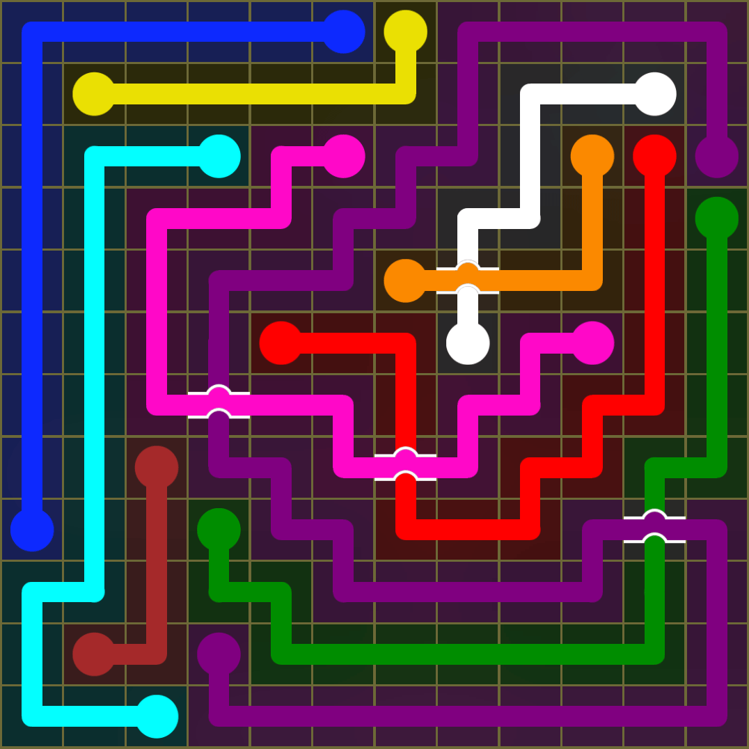 Flow Free 1531 Solution