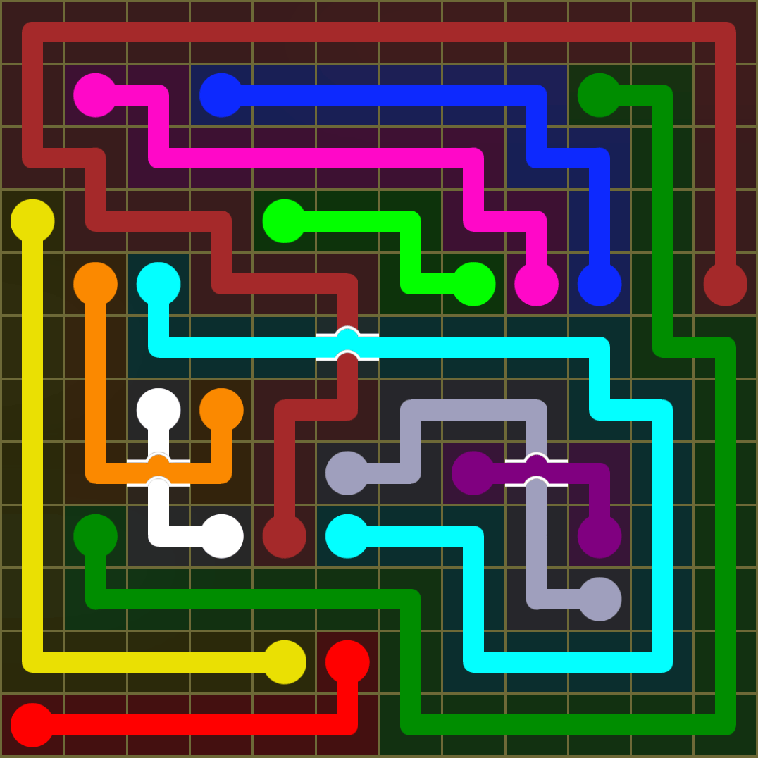 Flow Free 1539 Solution