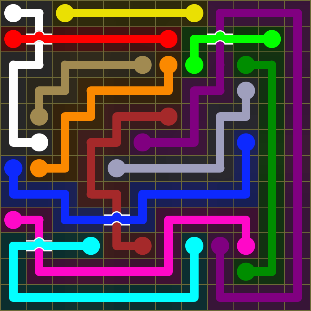 Flow Free 1541 Solution