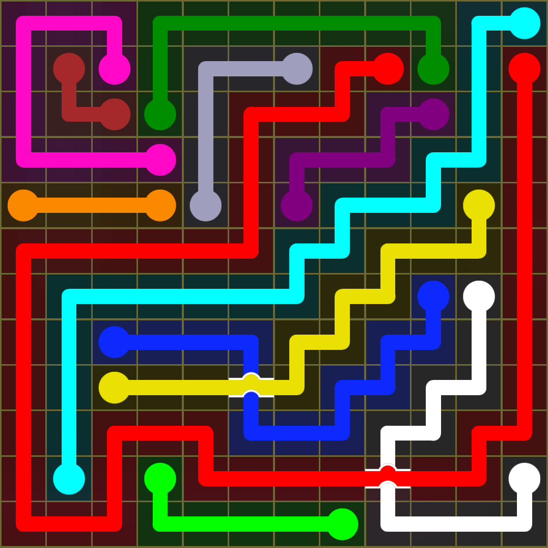 Flow Free 1561 Solution