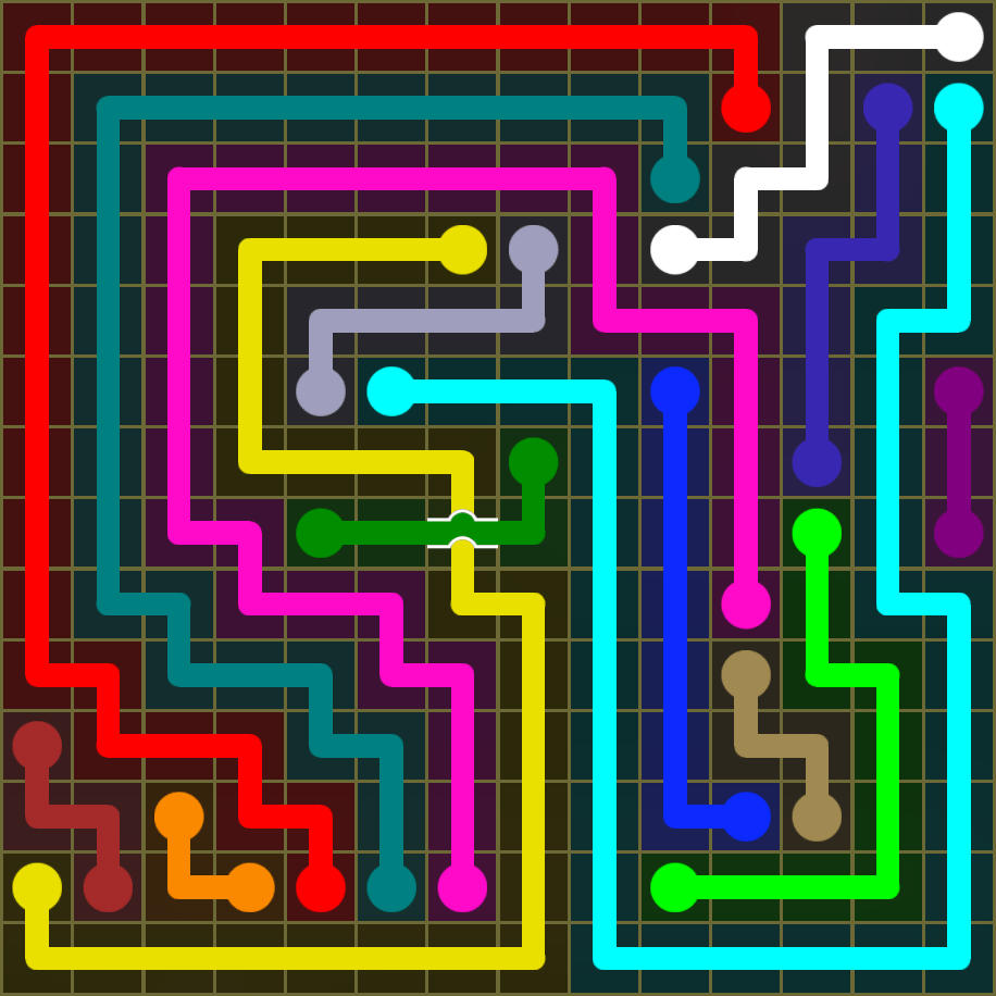 Flow Free 1779 Solution