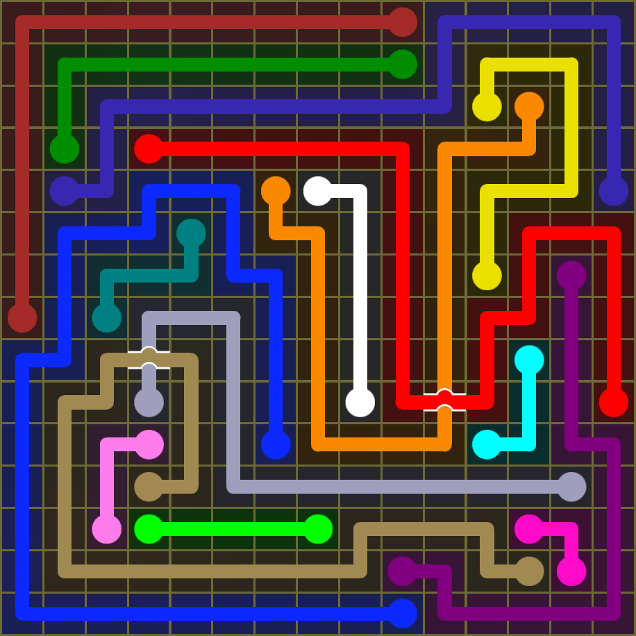 Flow Free 1932 Solution