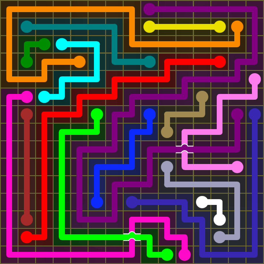 Flow Free 1933 Solution