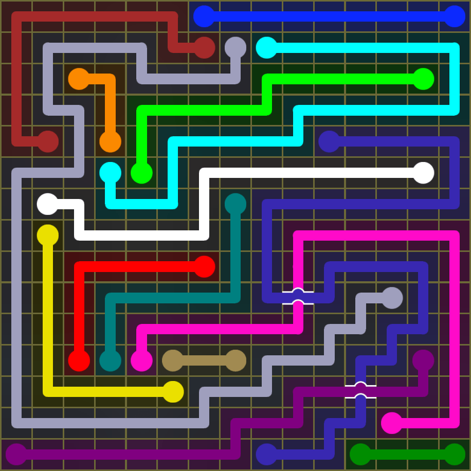 Flow Free 1935 Solution