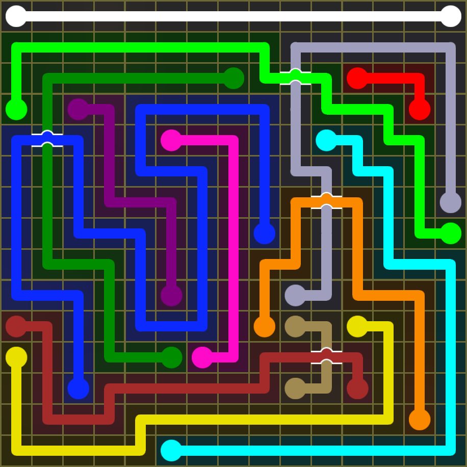 Flow Free 1902 Solution