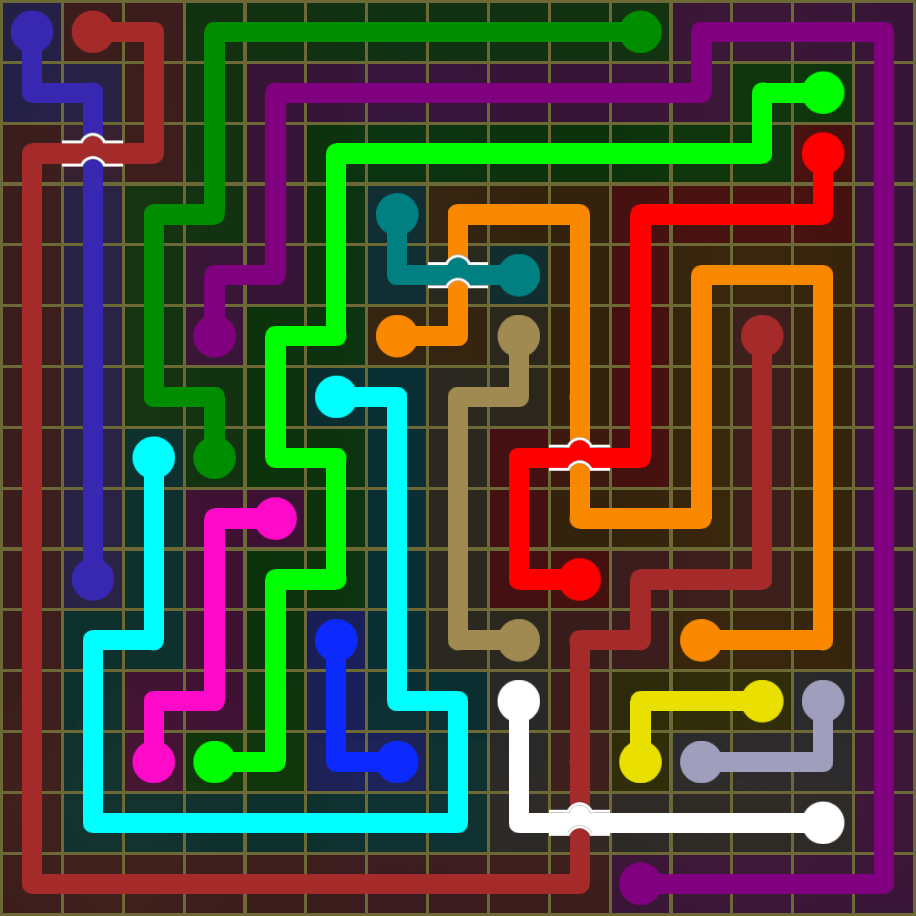 Flow Free 1903 Solution