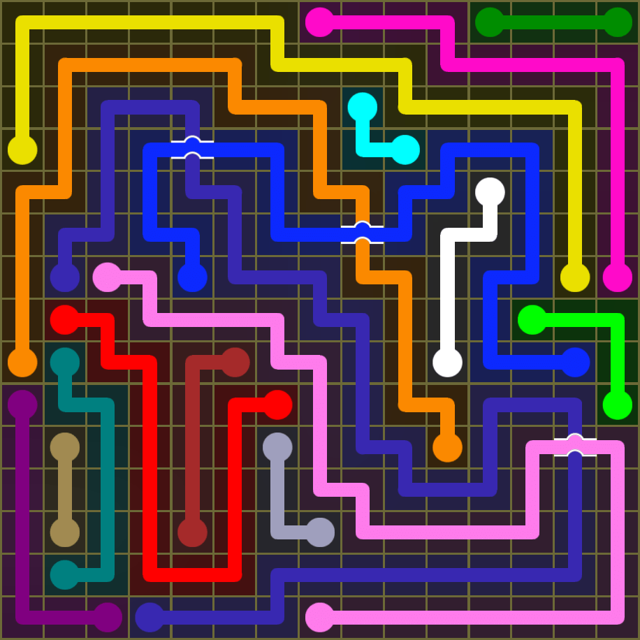 Flow Free 1905 Solution