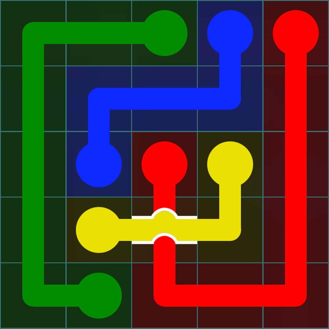 Flow Free 421 Solution