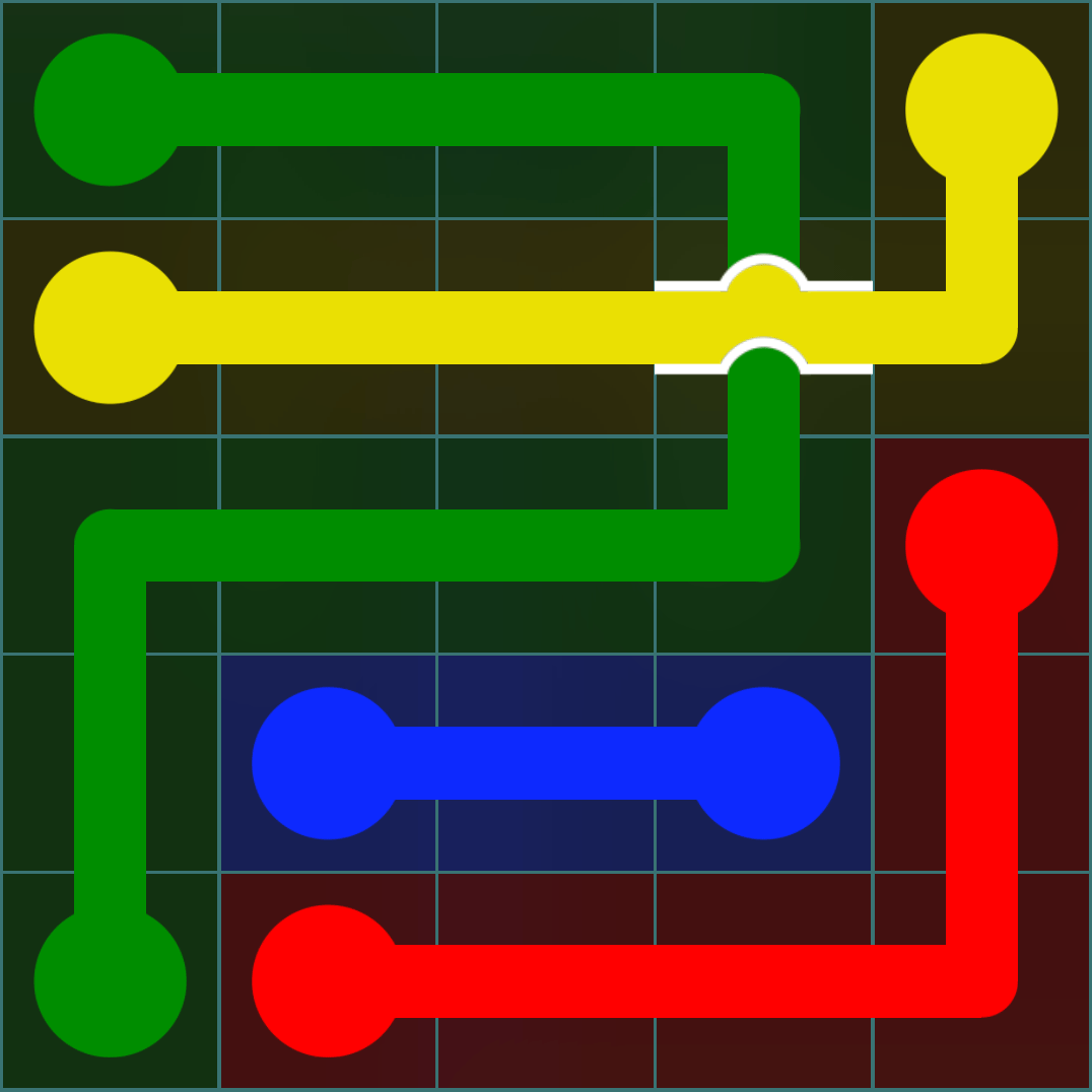 Flow Free 442 Solution