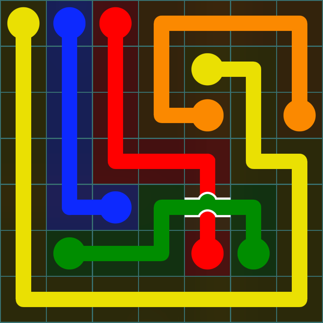 Flow Free 491 Solution