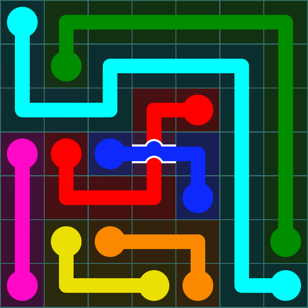 Flow Free 496 Solution