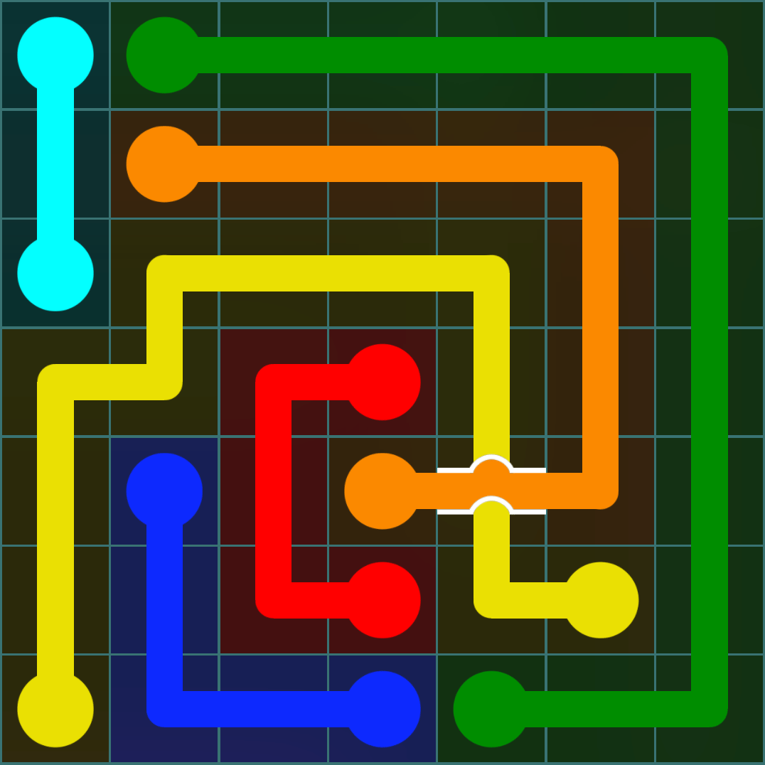 Flow Free 501 Solution