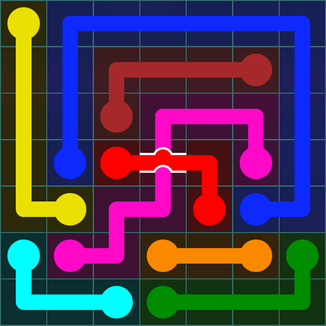 Flow Free 504 Solution