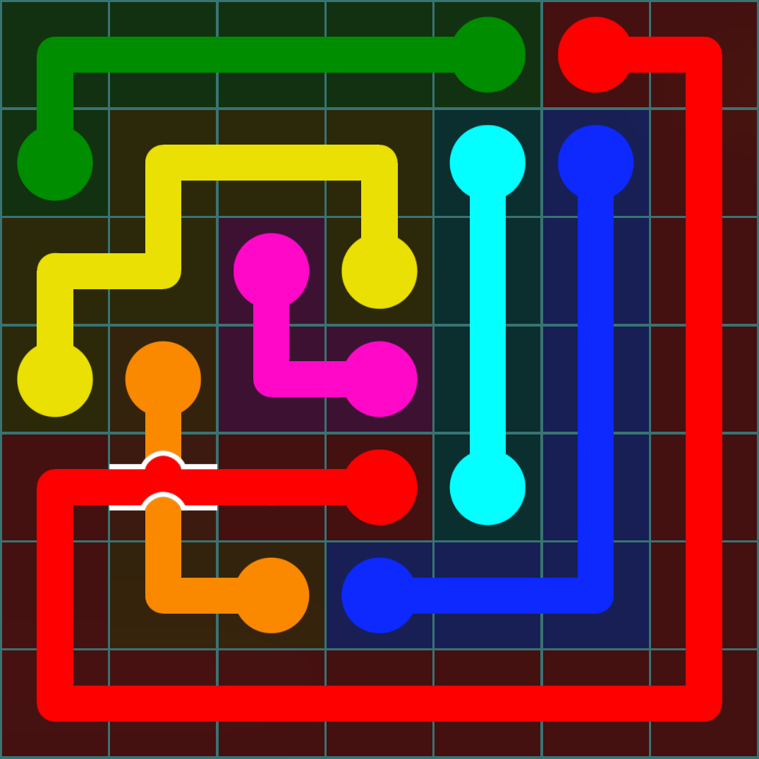 Flow Free 483 Solution