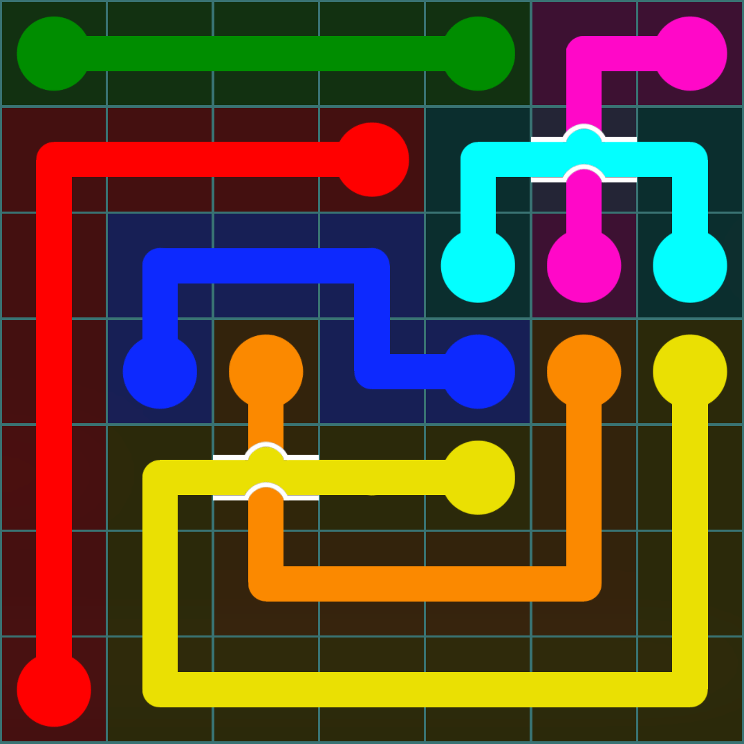 Flow Free 484 Solution
