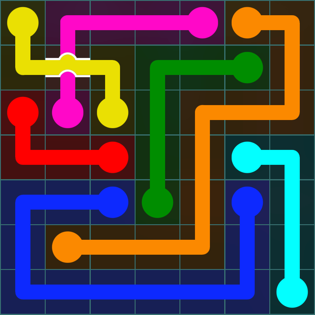 Flow Free 486 Solution