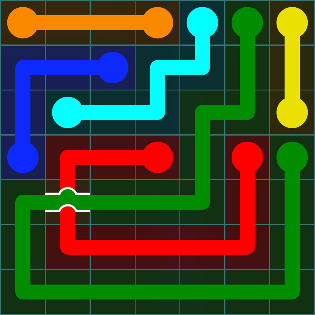 Flow Free 487 Solution