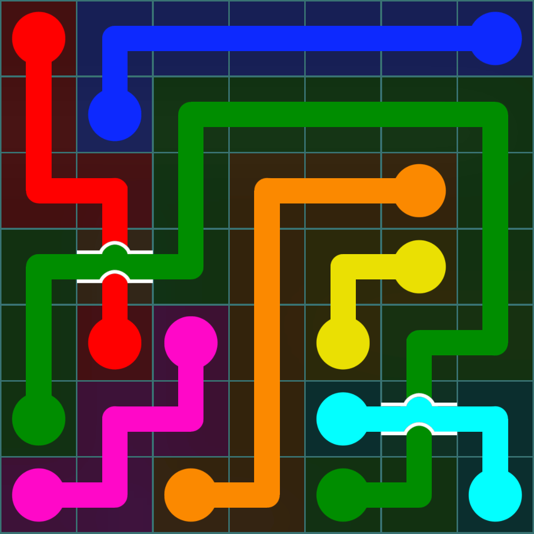 Flow Free 489 Solution