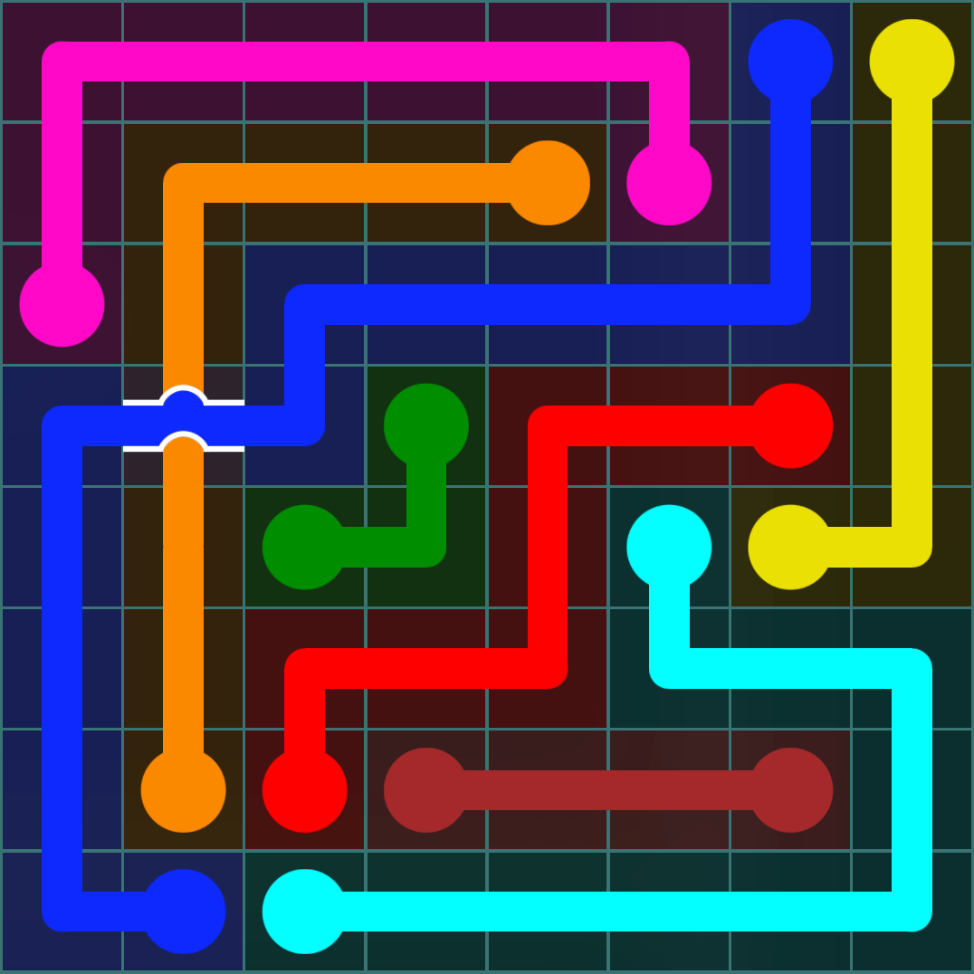 Flow Free 511 Solution
