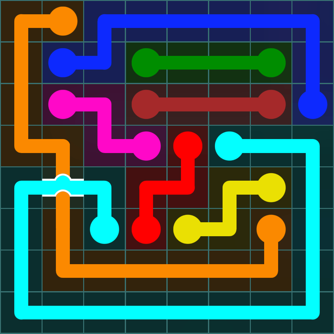 Flow Free 531 Solution