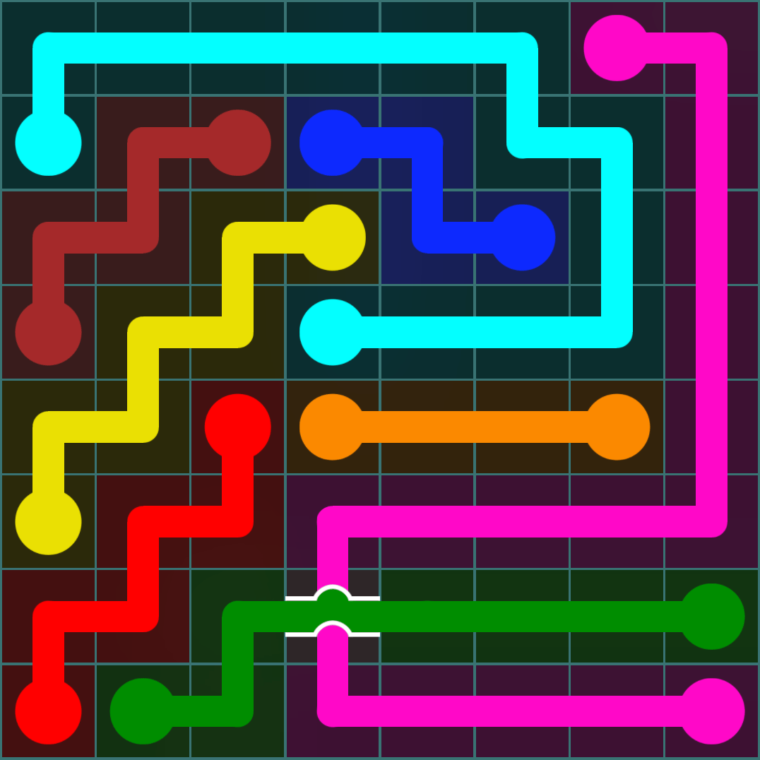 Flow Free 537 Solution