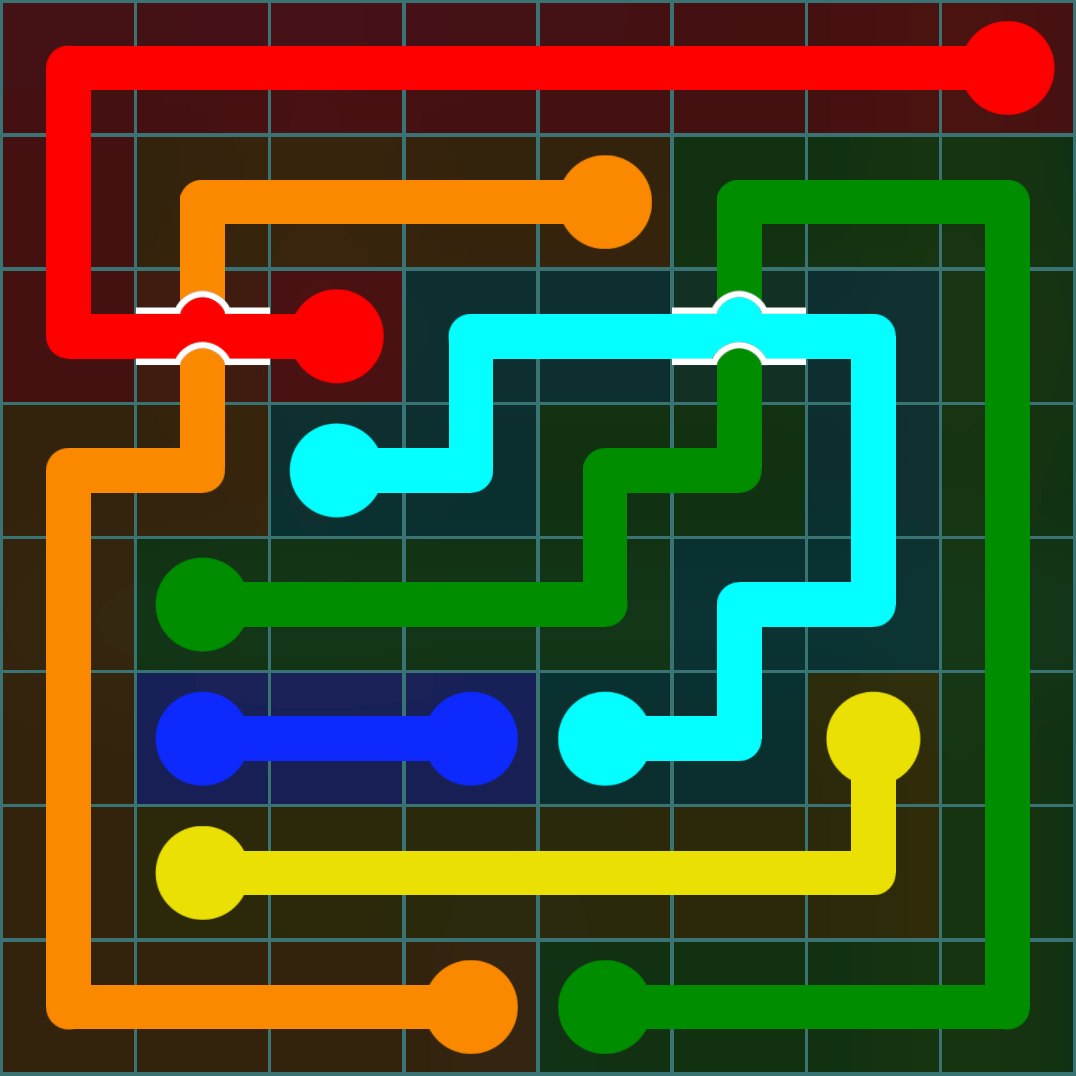 Flow Free 539 Solution
