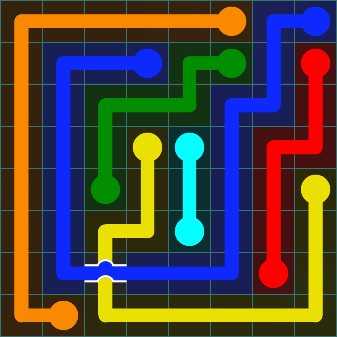 Flow Free 514 Solution