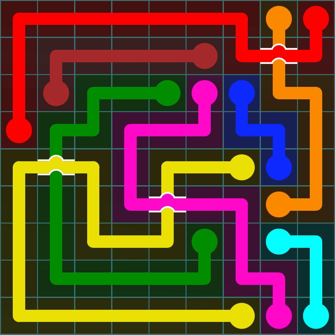 Flow Free 555 Solution