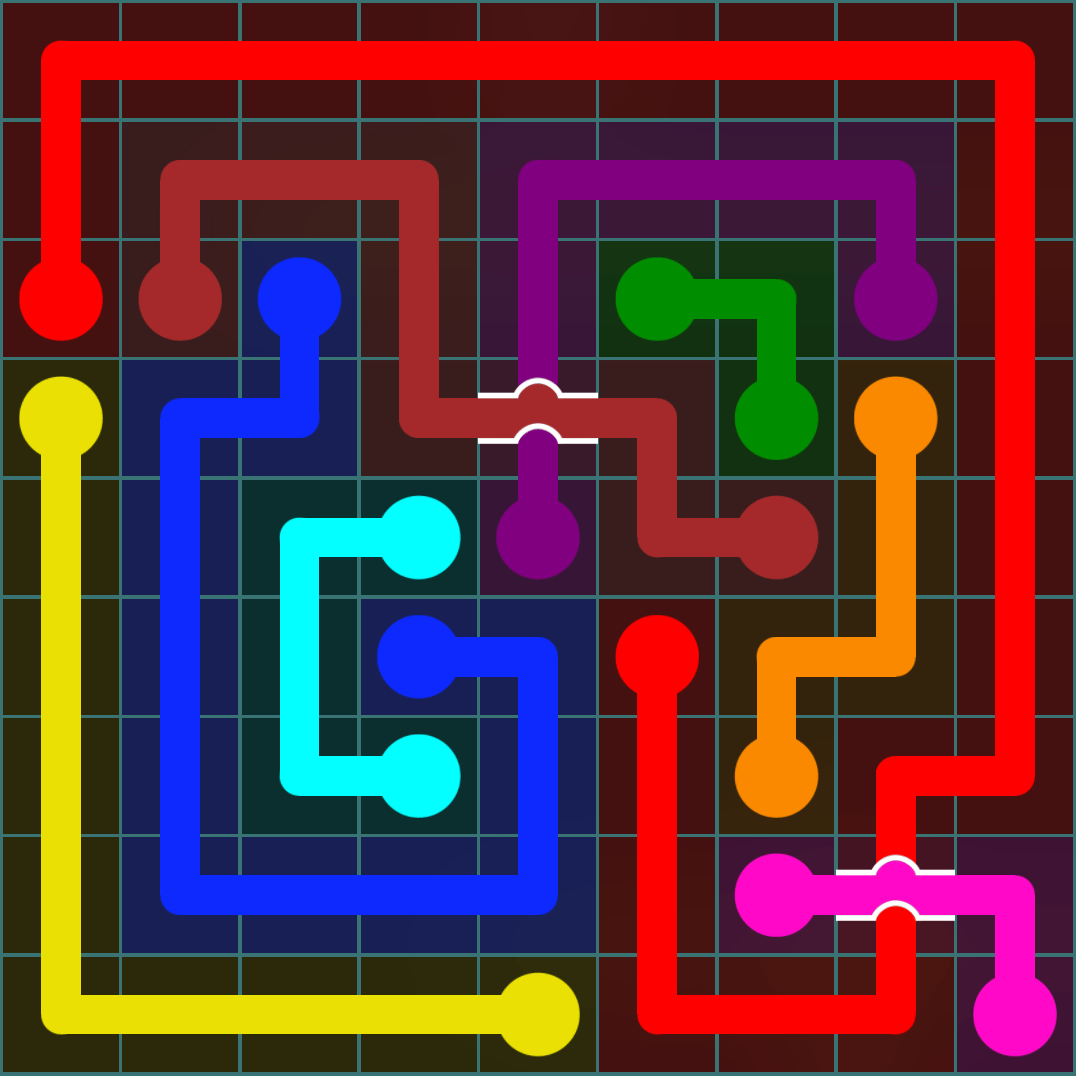 Flow Free 558 Solution
