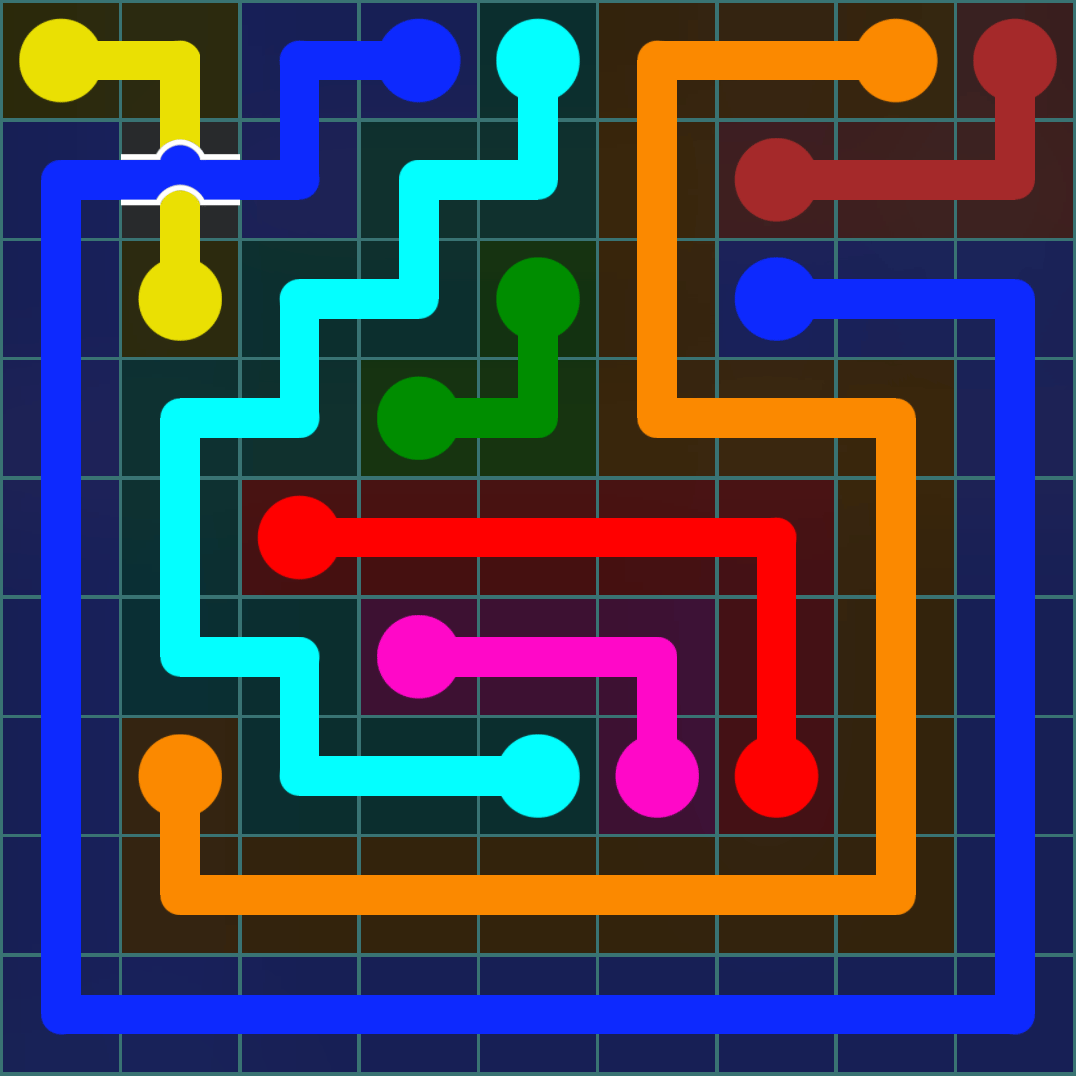 Flow Free 562 Solution