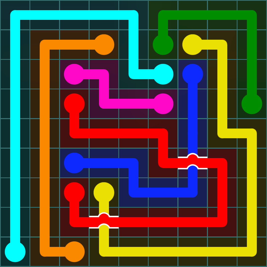 Flow Free 545 Solution