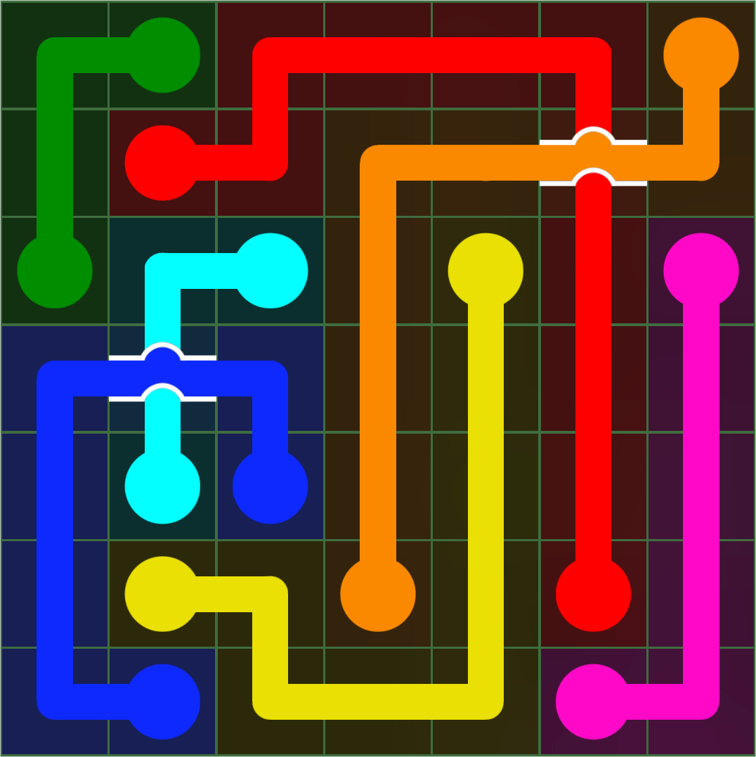 Flow Free 341 Solution